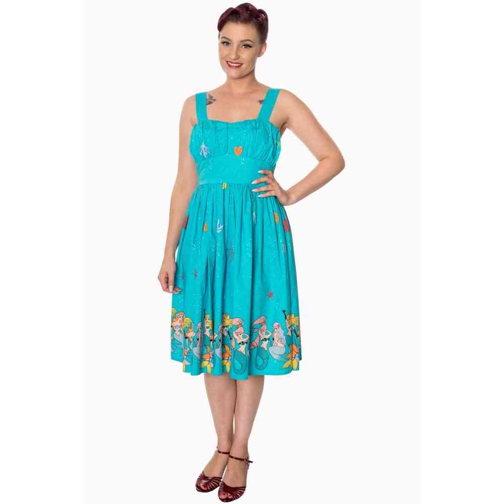 Dancing Days - SOPHIA Robe évasée - Bleu Product image